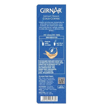 Girnar - Instant Premix Cold Coffee - 10 Sachets
